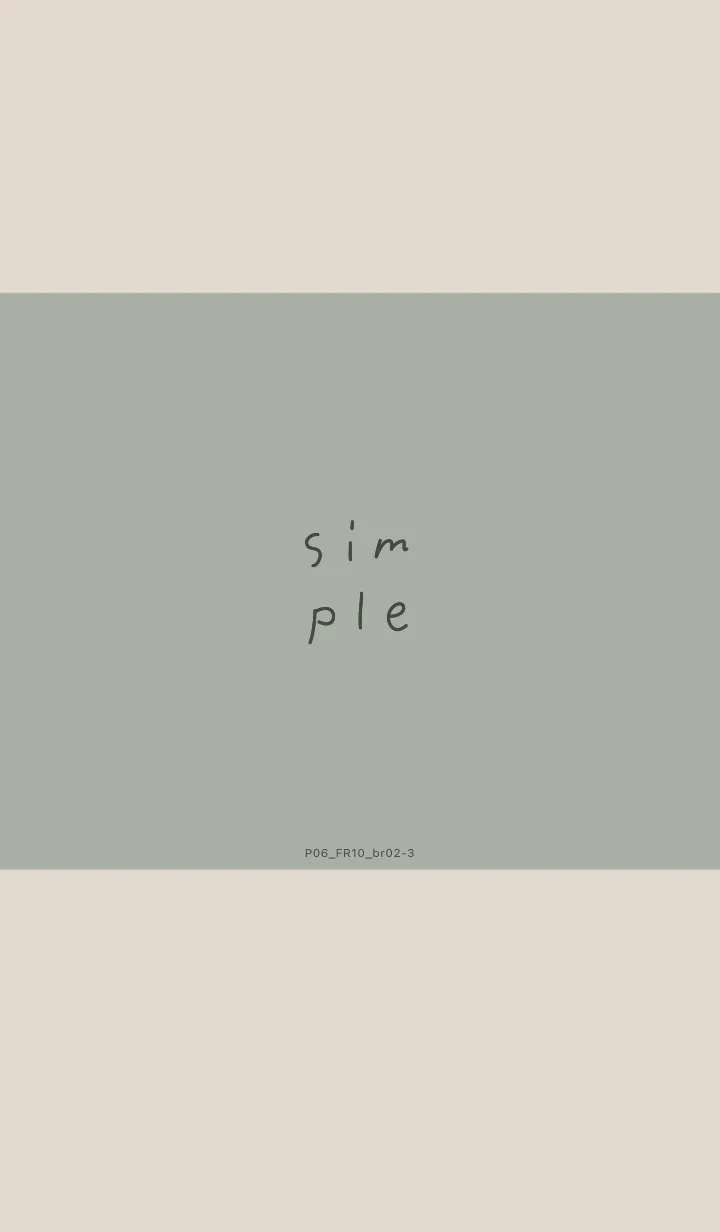 [LINE着せ替え] P06.10_スモーキーMアッシュ ブラウン2-3の画像1