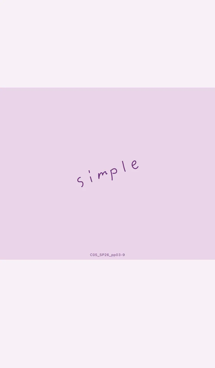 [LINE着せ替え] C05.26_パープル3-9の画像1