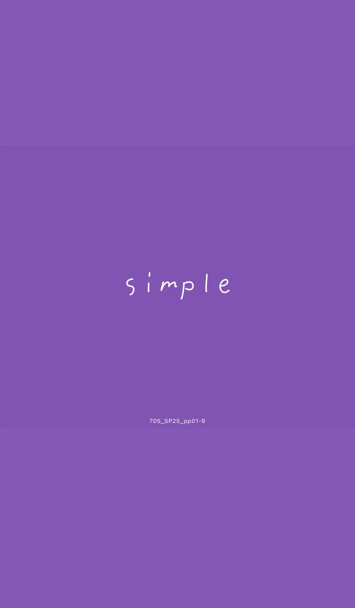 705.25_パープル1-9のLINE着せ替え