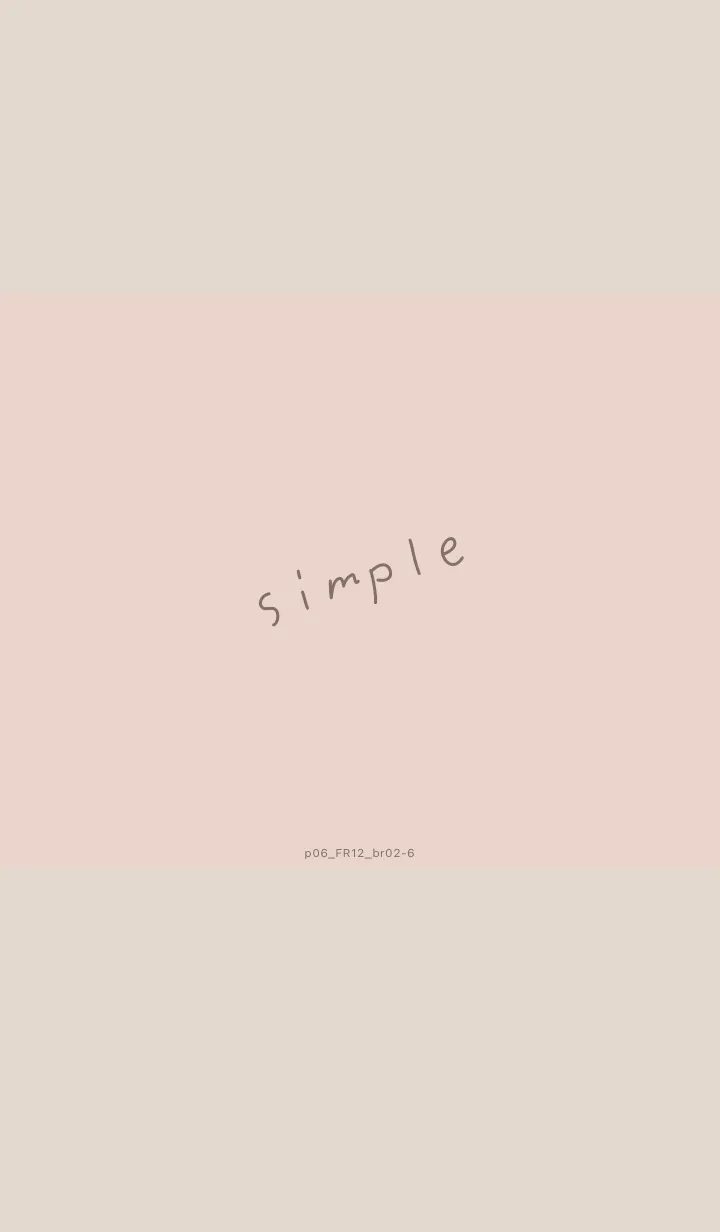 [LINE着せ替え] p06.12_ベージュ ブラウン2-6の画像1