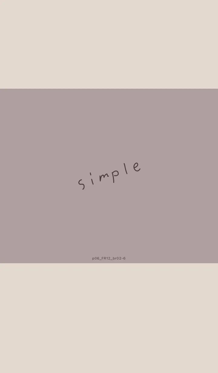 [LINE着せ替え] p06.12_ショコラ ブラウン2-6の画像1