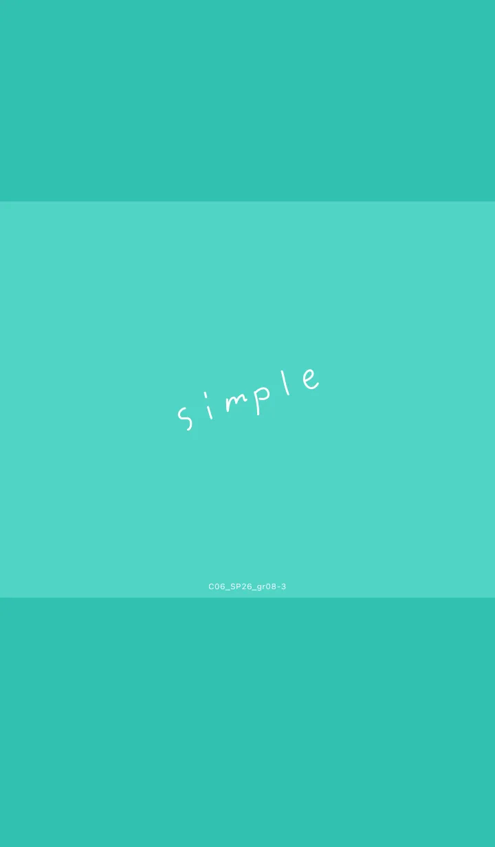 [LINE着せ替え] C06.26_グリーン8-3の画像1