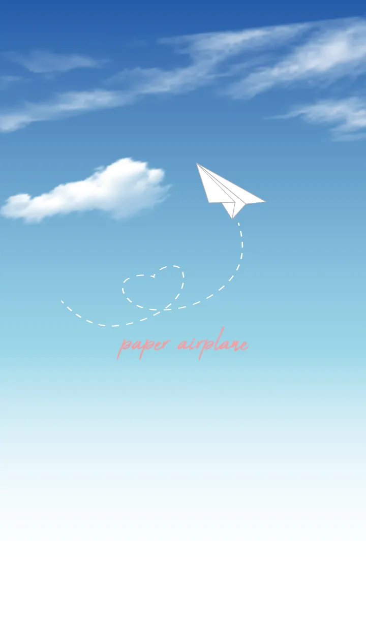 [LINE着せ替え] paper airplane..4の画像1