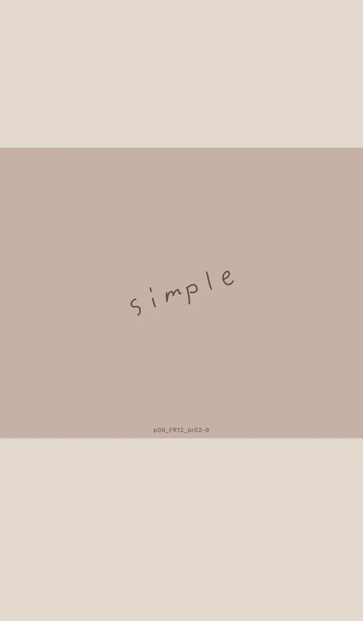 [LINE着せ替え] p06.12_ベージュ3 ブラウン2-9の画像1