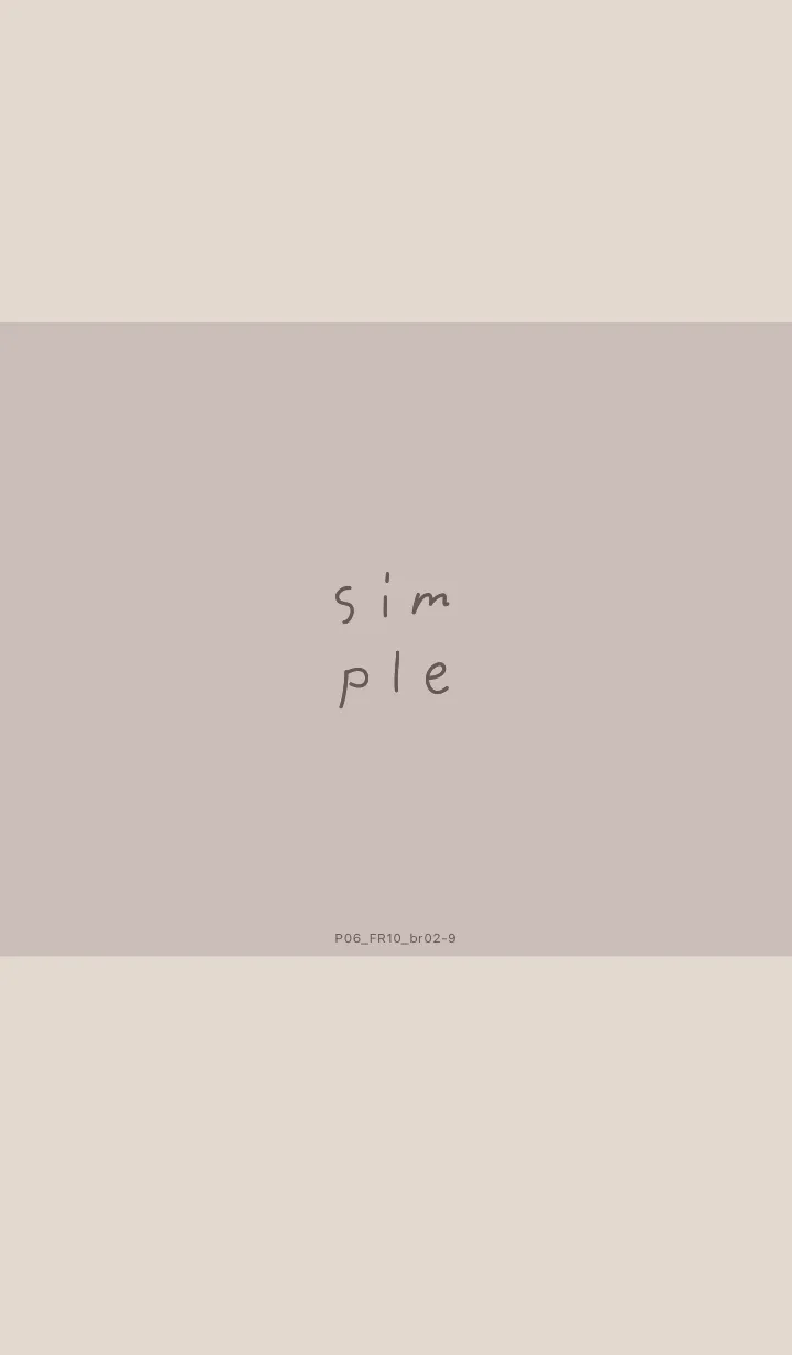 [LINE着せ替え] P06.10_ベージュ2 ブラウン2-9の画像1