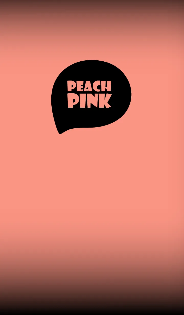 [LINE着せ替え] Peach Pink  And Black Vr.10 (JP)の画像1