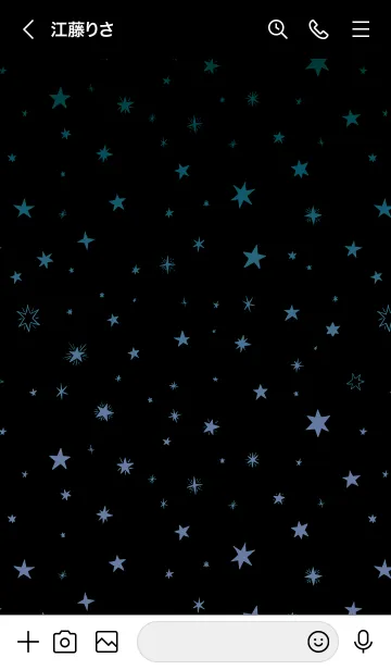 [LINE着せ替え] ミニ スターズ 056の画像3