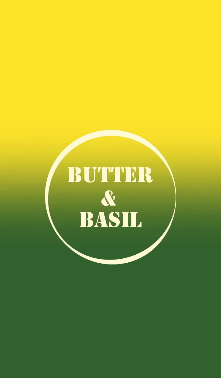 [LINE着せ替え] Butter Yellow & Basil Green Theme (JP)の画像1