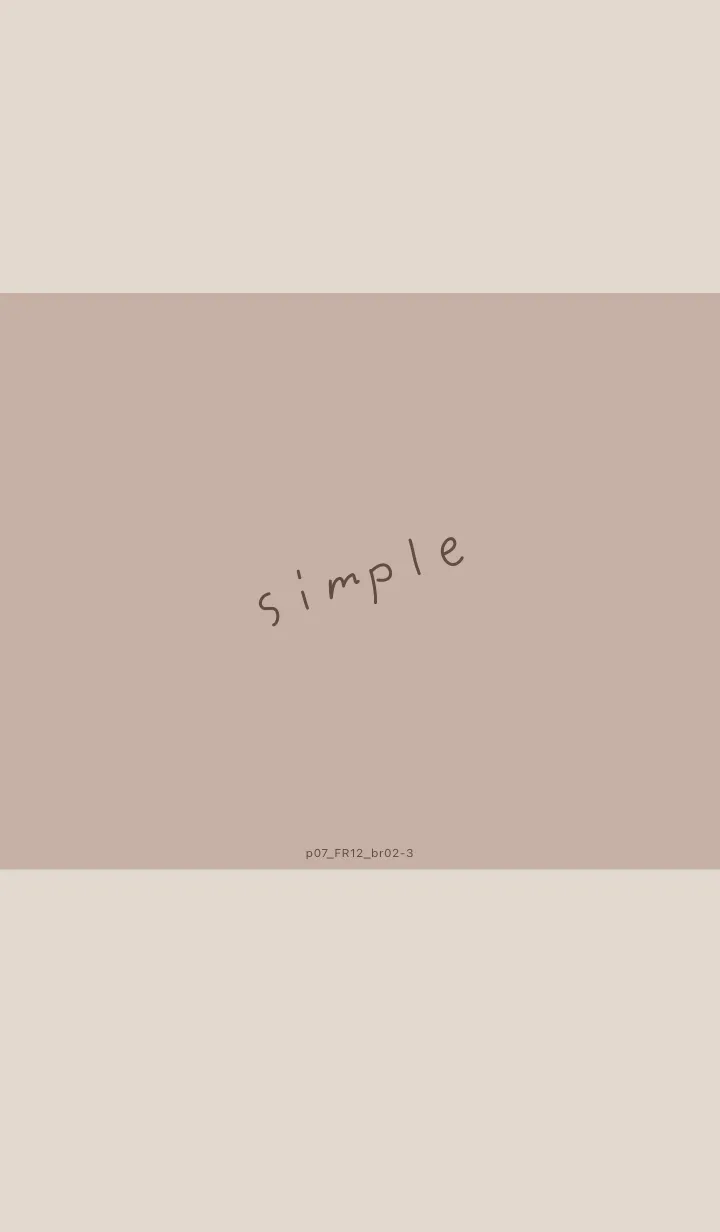 [LINE着せ替え] p07.12_ベージュ3 ブラウン2-3の画像1