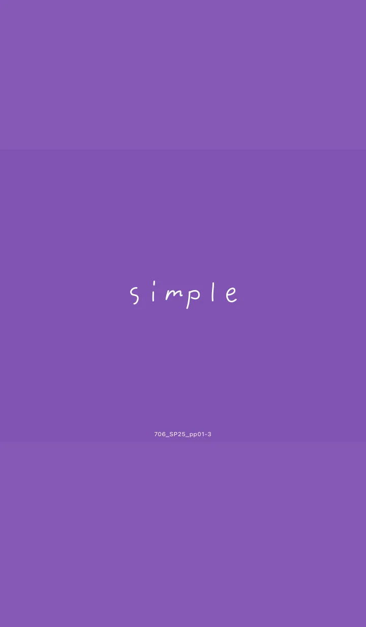 [LINE着せ替え] 706.25_パープル1-3の画像1