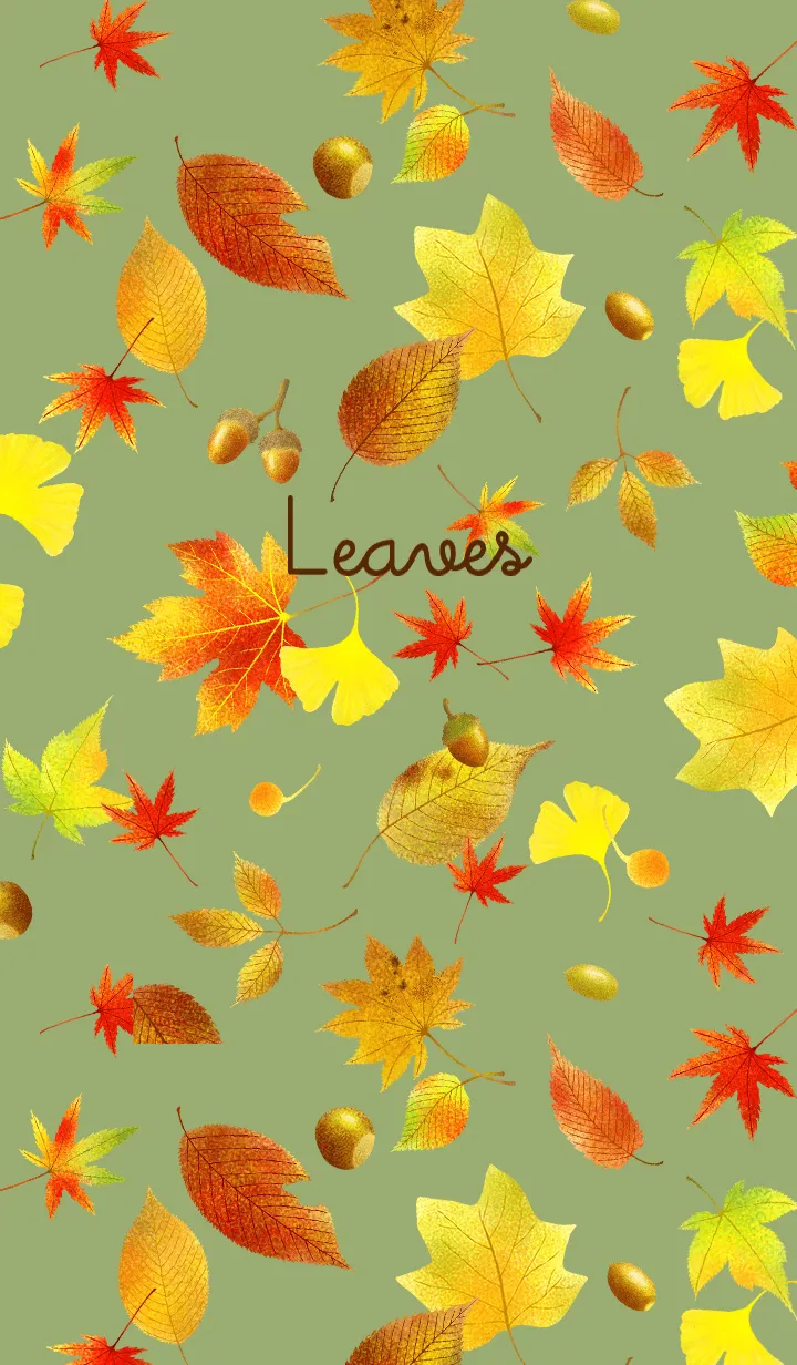 [LINE着せ替え] 落ち葉〈秋の森〉の画像1
