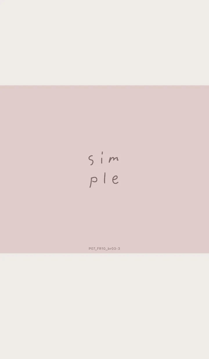 [LINE着せ替え] P07.10_ピンク ブラウン3-3の画像1