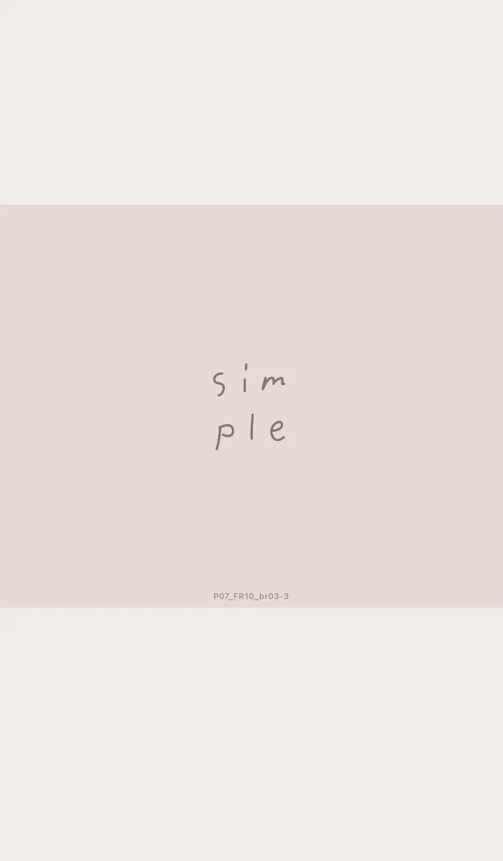 [LINE着せ替え] P07.10_ベージュ ブラウン3-3の画像1