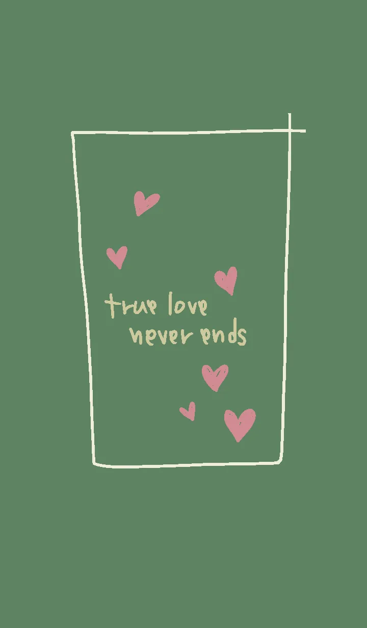 [LINE着せ替え] true love never ends 8の画像1