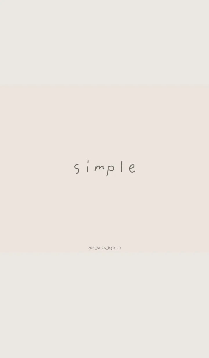 [LINE着せ替え] 706.25_ベージュ1-9の画像1