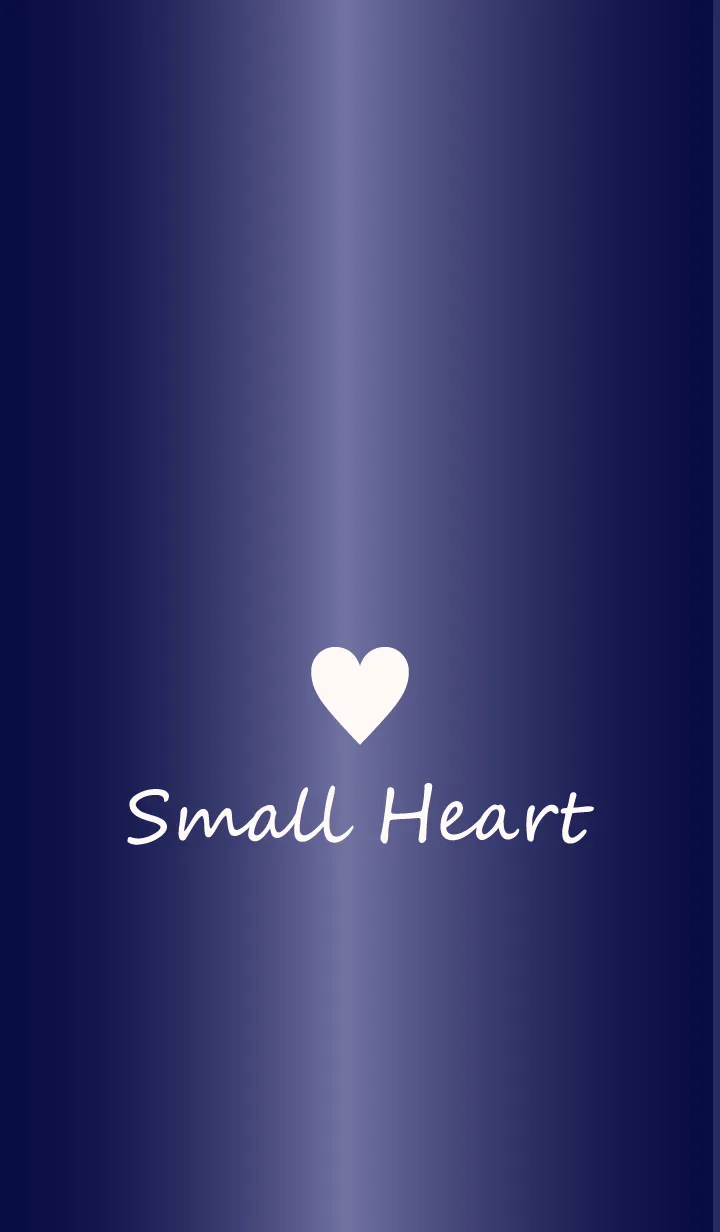 [LINE着せ替え] Small Heart *GlossyBlue 13*の画像1