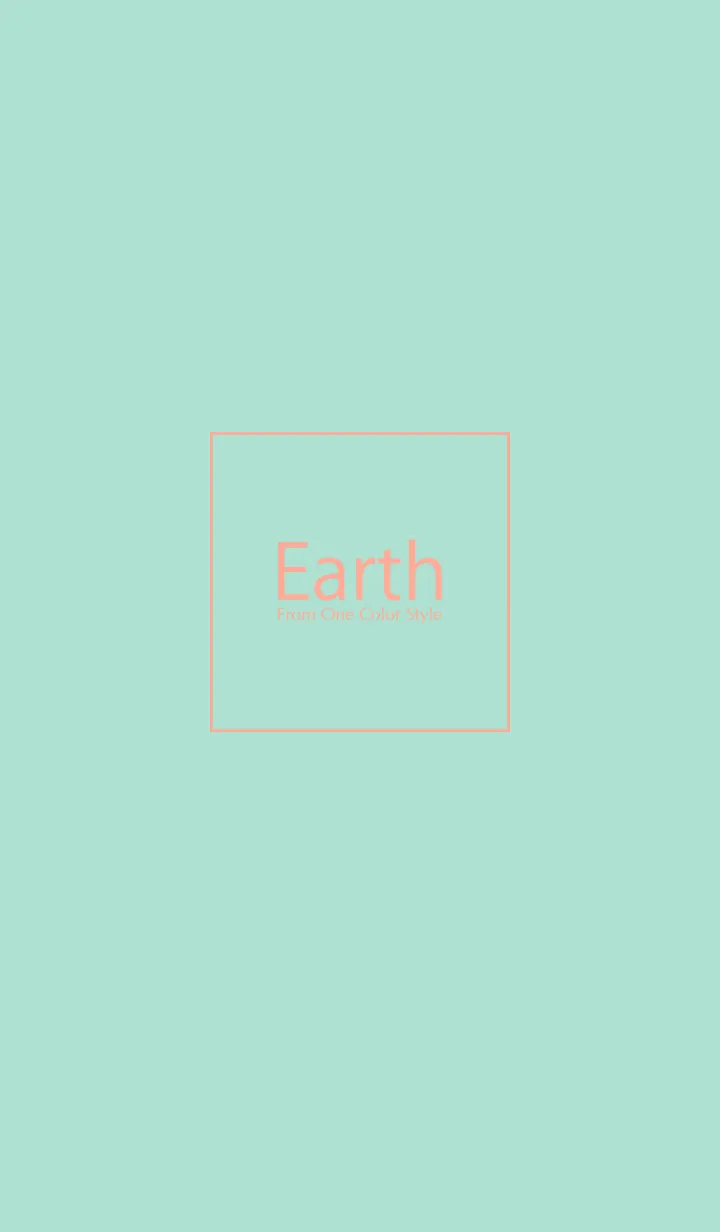 [LINE着せ替え] Earth／アースミントピンクの画像1