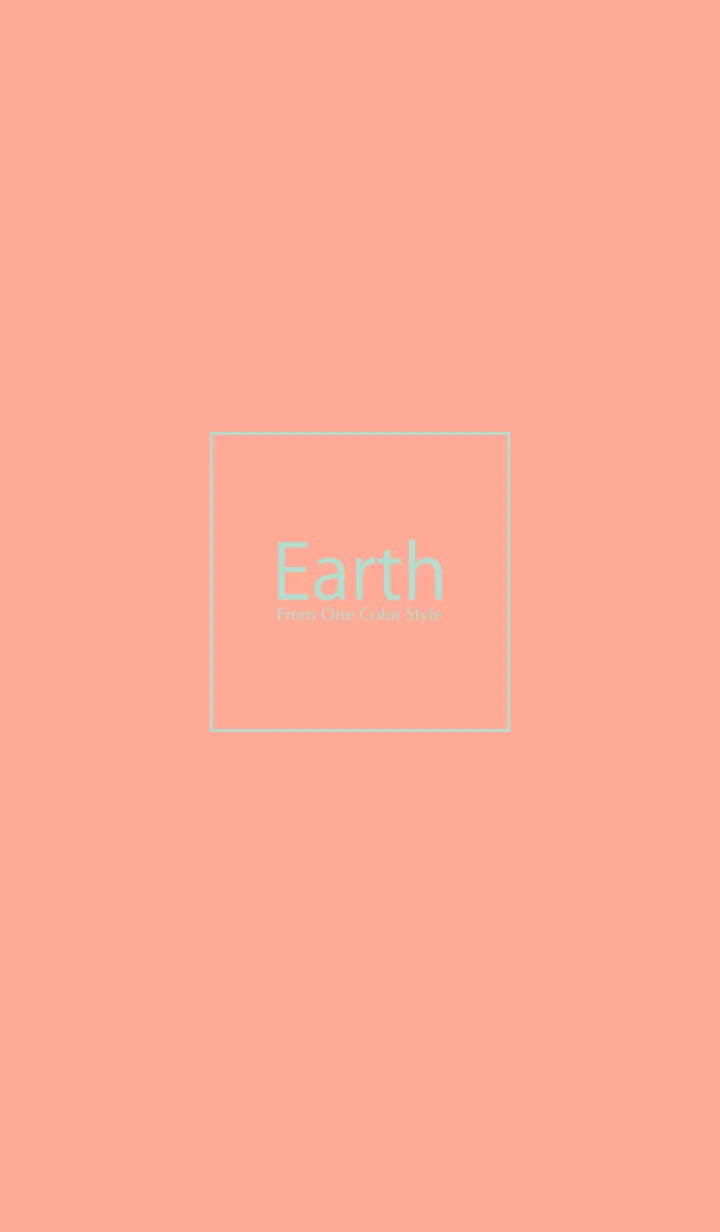 [LINE着せ替え] Earth／アースアプリコットミントの画像1