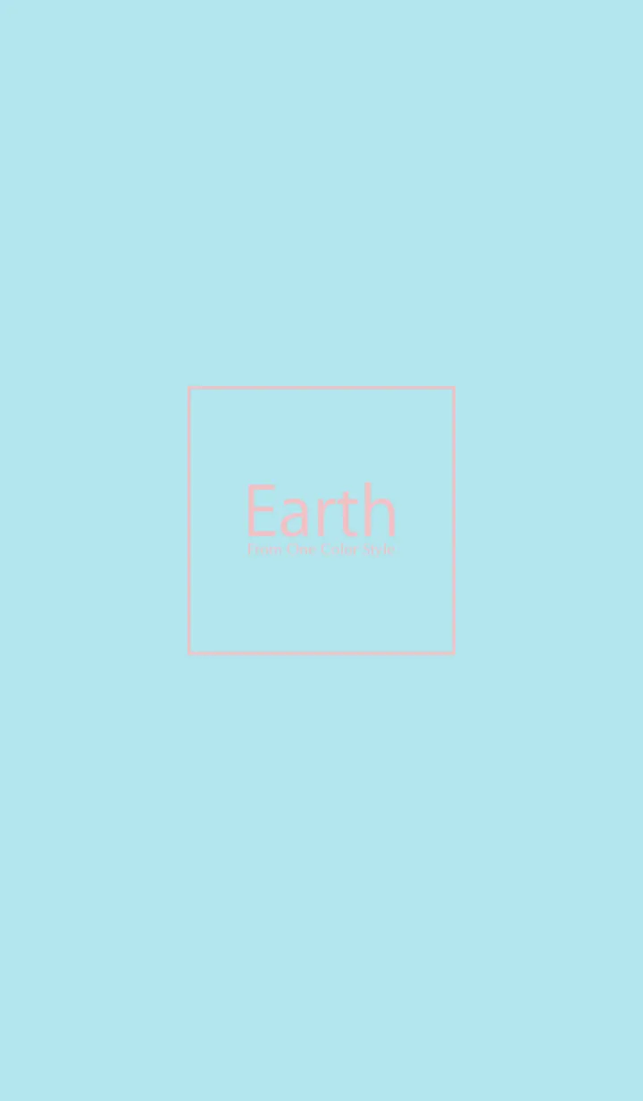 [LINE着せ替え] Earth／アースライトブルーピンクの画像1