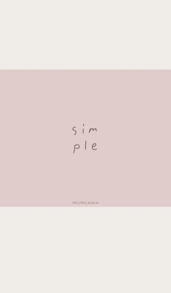 [LINE着せ替え] P07.10_ピンク ブラウン3-6の画像1