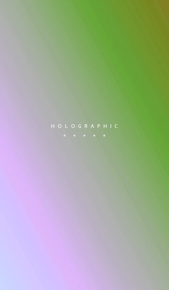 [LINE着せ替え] ホログラフィック スター 49の画像1