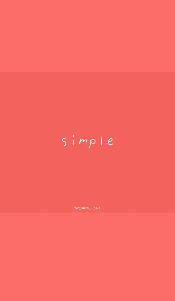 [LINE着せ替え] 707.25_レッド1-3の画像1