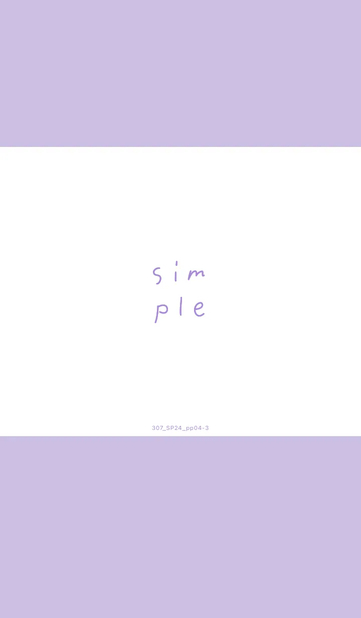 [LINE着せ替え] 307.24_パープル4-3の画像1