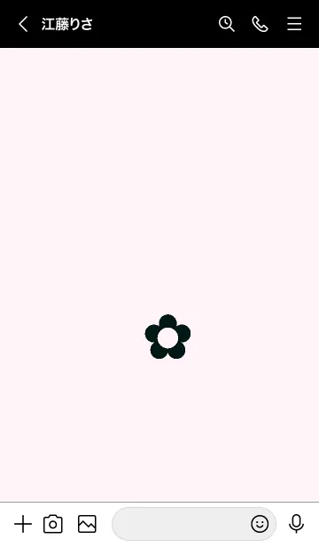 [LINE着せ替え] ザ シンプル ミニ フラワー 58の画像3