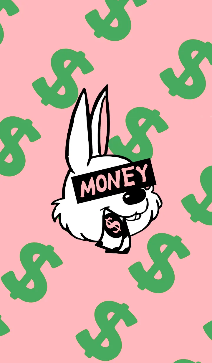 [LINE着せ替え] マネー ラビット 070の画像1