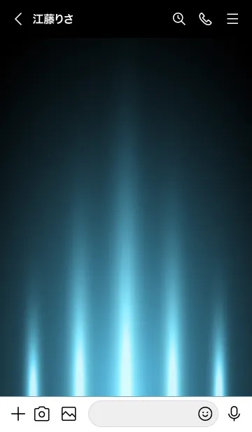 [LINE着せ替え] LIGHTSAXE BLUE LIGHT 2の画像3