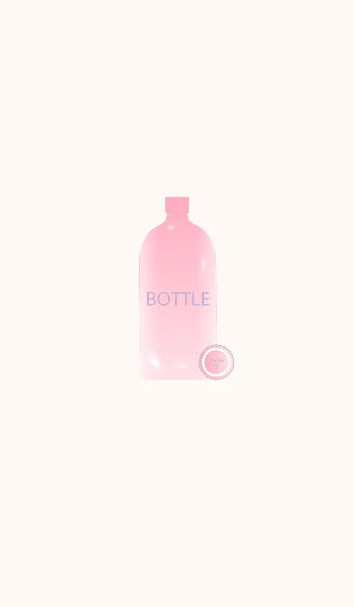 [LINE着せ替え] Pink Bottle Theme 3の画像1