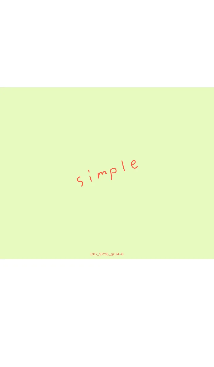 [LINE着せ替え] C07.26_グリーン4-6の画像1