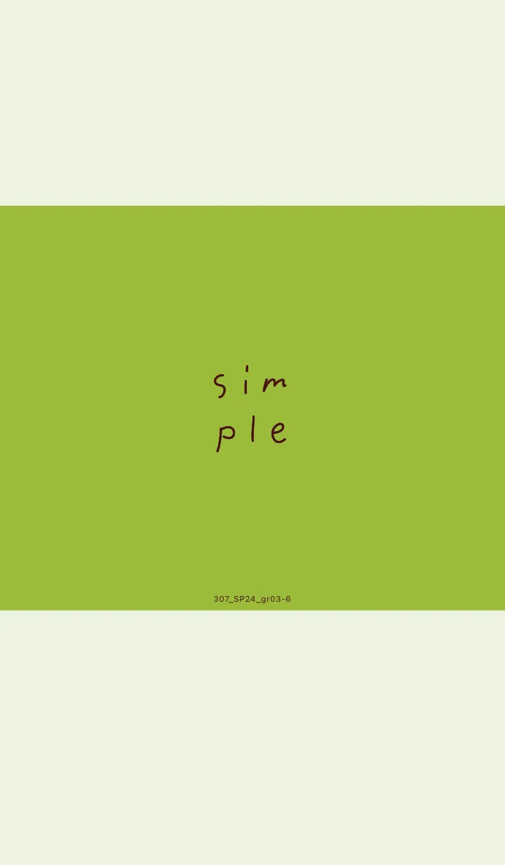 [LINE着せ替え] 307.24_グリーン3-6の画像1