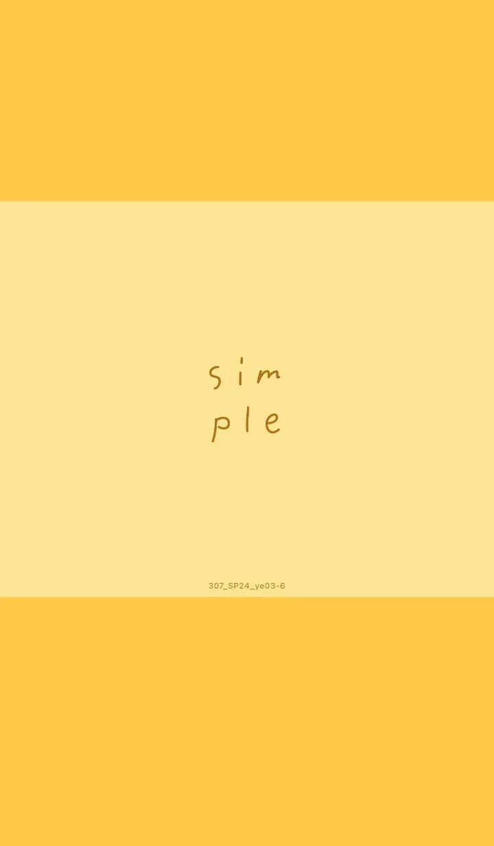 [LINE着せ替え] 307.24_イエロー3-6の画像1