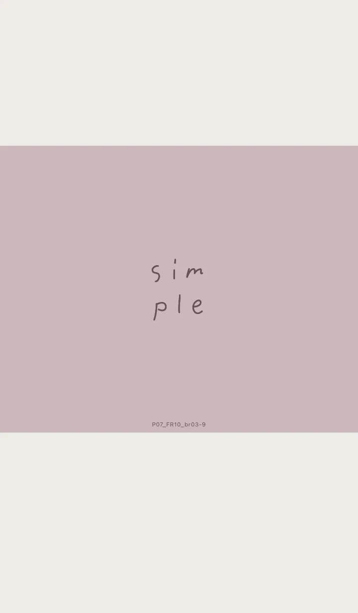 [LINE着せ替え] P07.10_ピンク2 ブラウン3-9の画像1