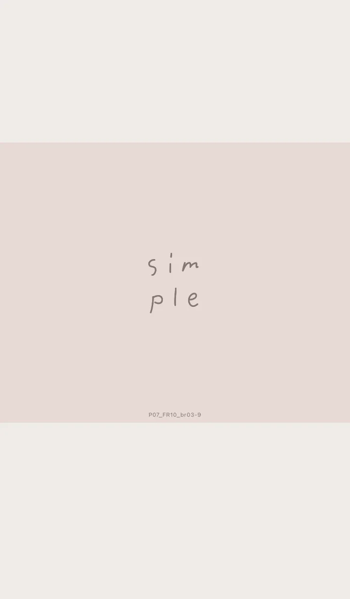 [LINE着せ替え] P07.10_ベージュ ブラウン3-9の画像1