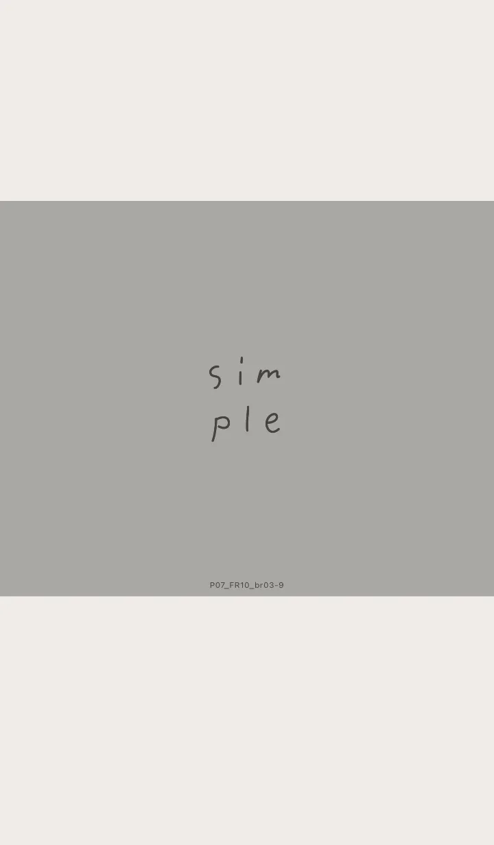 [LINE着せ替え] P07.10_スモーキーアッシュ ブラウン3-9の画像1