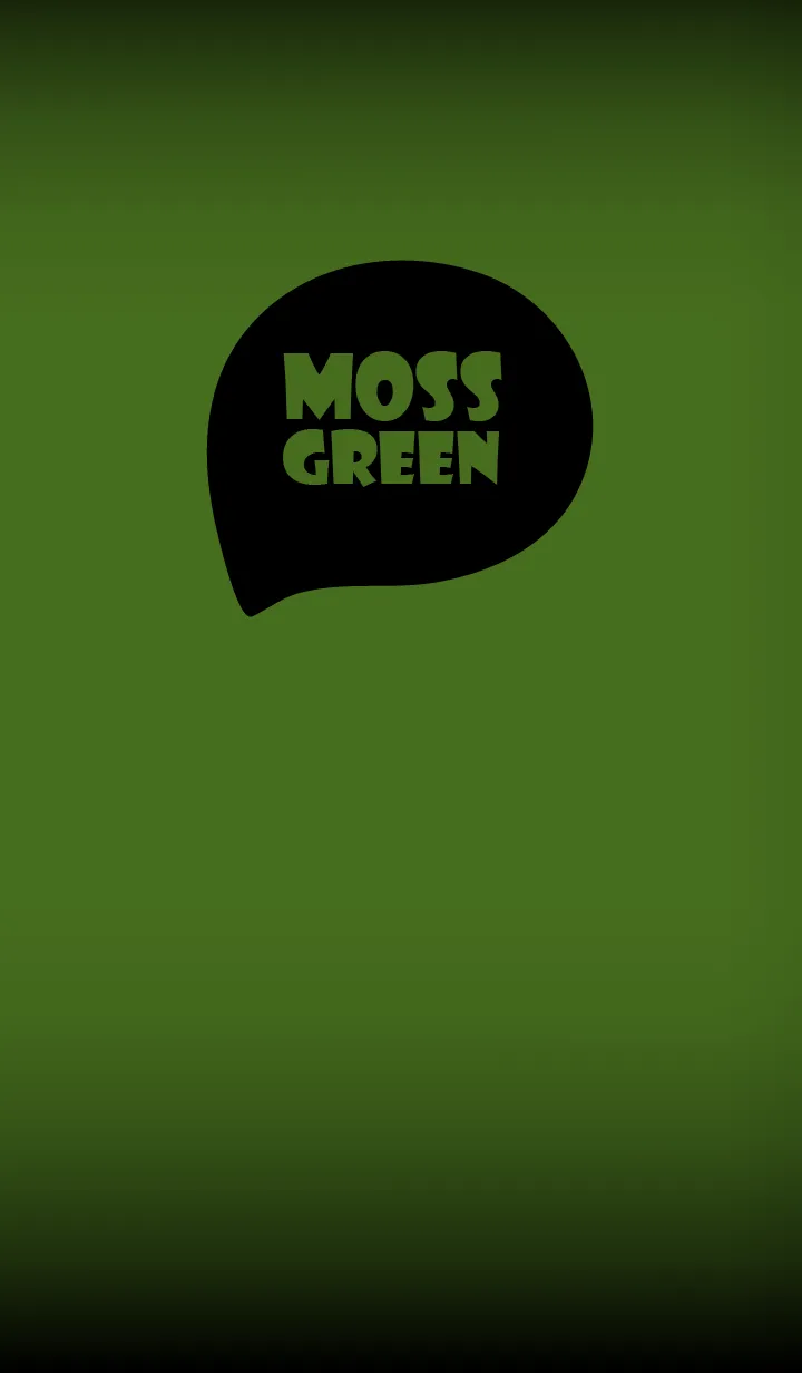 [LINE着せ替え] Moss Green  And Black Vr.10 (JP)の画像1