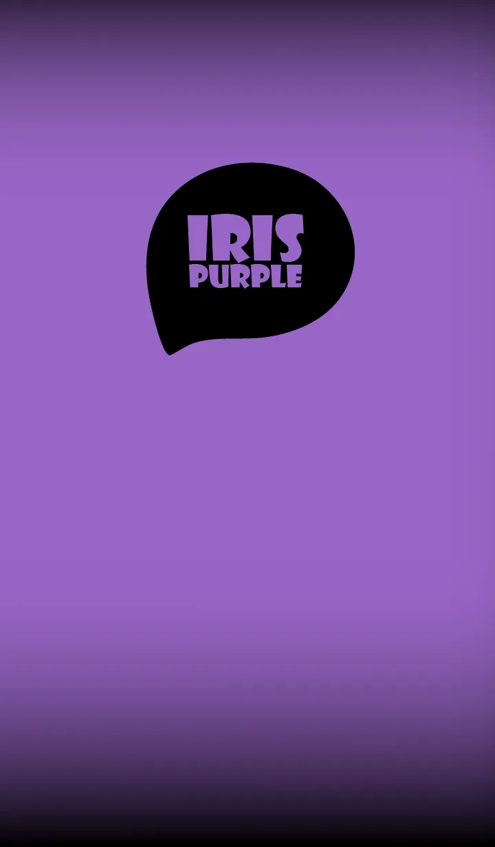[LINE着せ替え] Iris Purple And Black Vr.10 (JP)の画像1