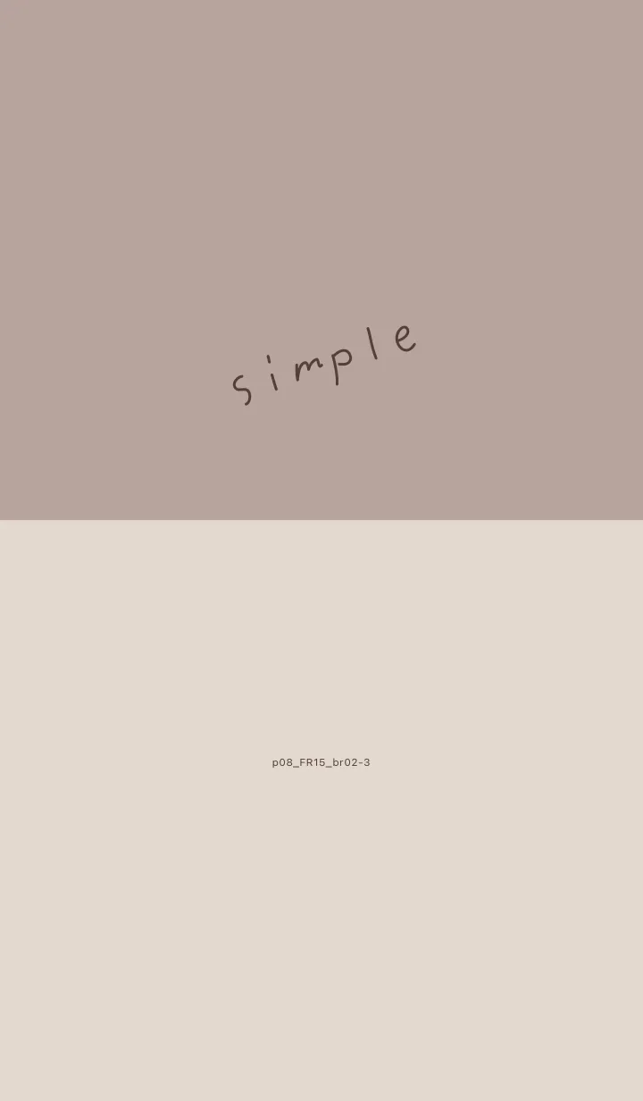 [LINE着せ替え] p08.15_ベージュ2 ブラウン2-3の画像1