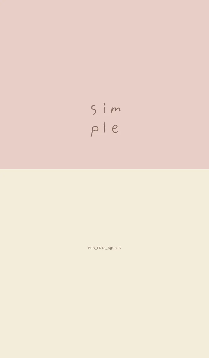 [LINE着せ替え] P08.13_ベージュ ベージュ3-6の画像1