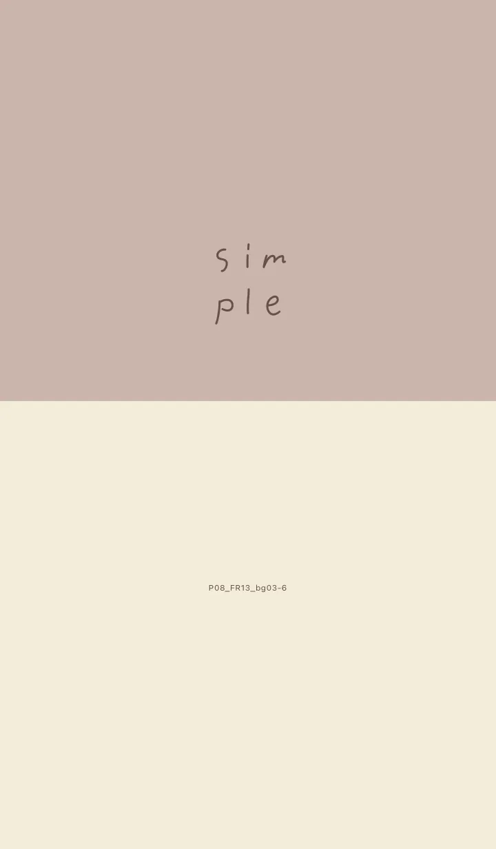 [LINE着せ替え] P08.13_ベージュ2 ベージュ3-6の画像1