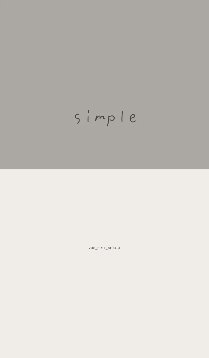 [LINE着せ替え] 708.11_スモーキーアッシュ ブラウン3-3の画像1