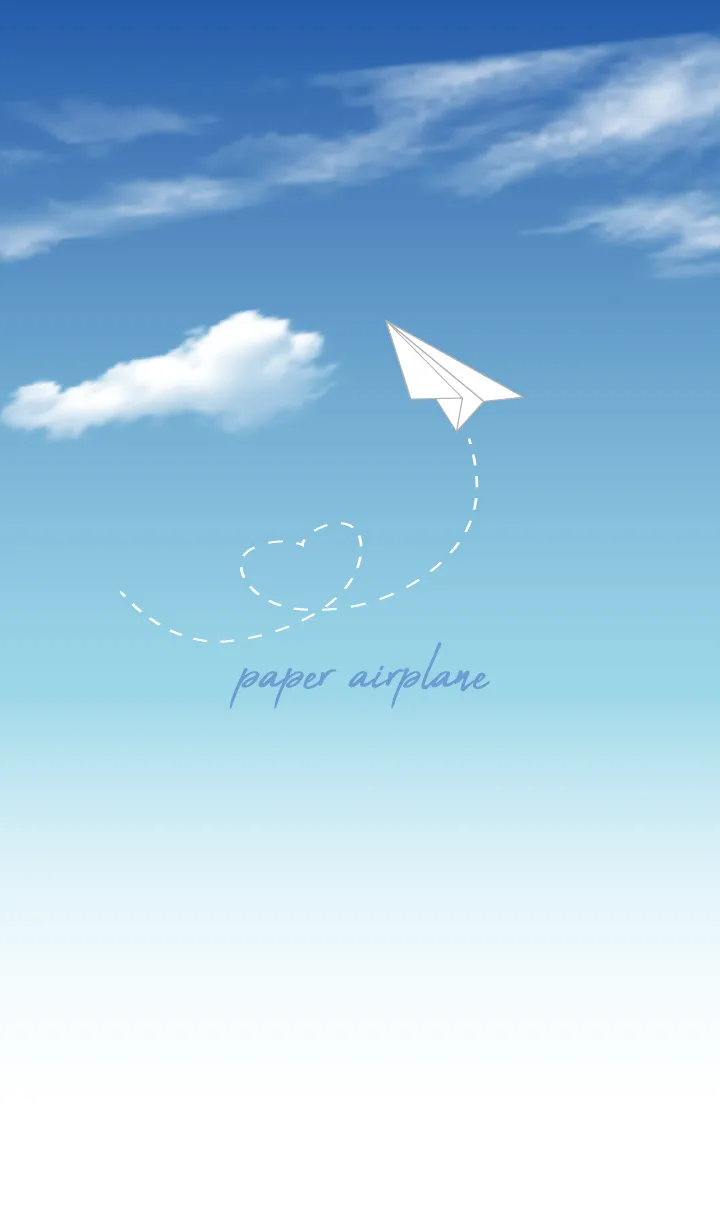 [LINE着せ替え] paper airplane..6の画像1