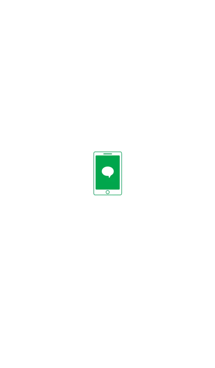 [LINE着せ替え] SIMPLE SMARTPHONE[GREEN02]の画像1