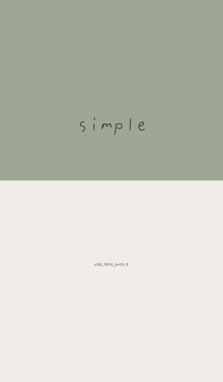 [LINE着せ替え] c08.14_スモーキーMアッシュ ブラウン3-9の画像1