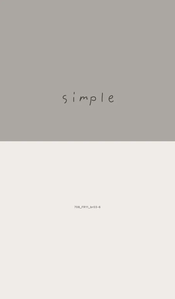 [LINE着せ替え] 708.11_スモーキーアッシュ ブラウン3-6の画像1