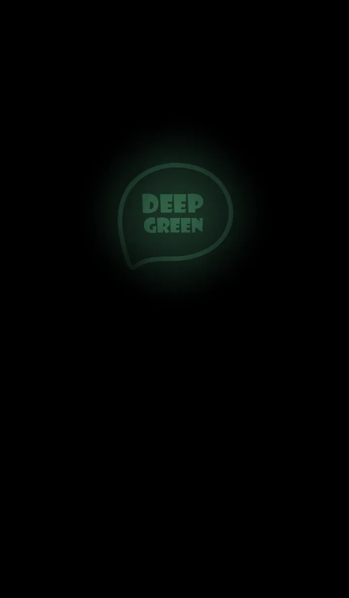 [LINE着せ替え] Deep Green  Neon Theme Ver.10 (JP)の画像1