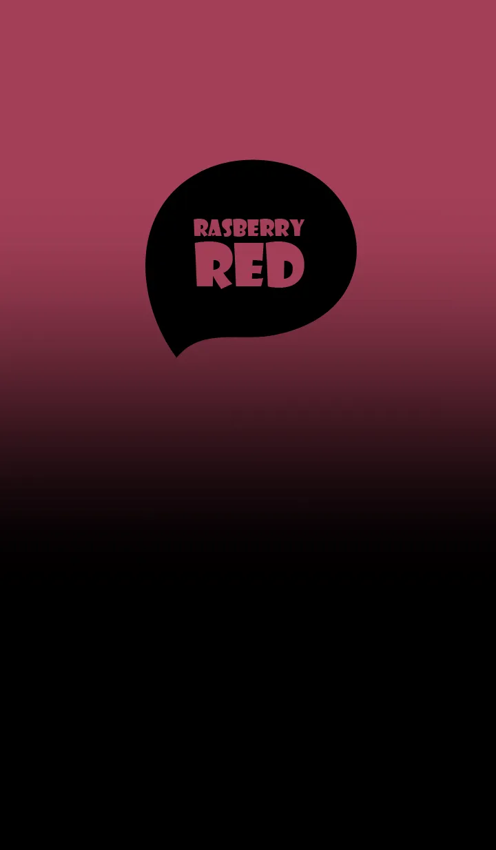[LINE着せ替え] Black & Rasberry Red Theme (JP)の画像1