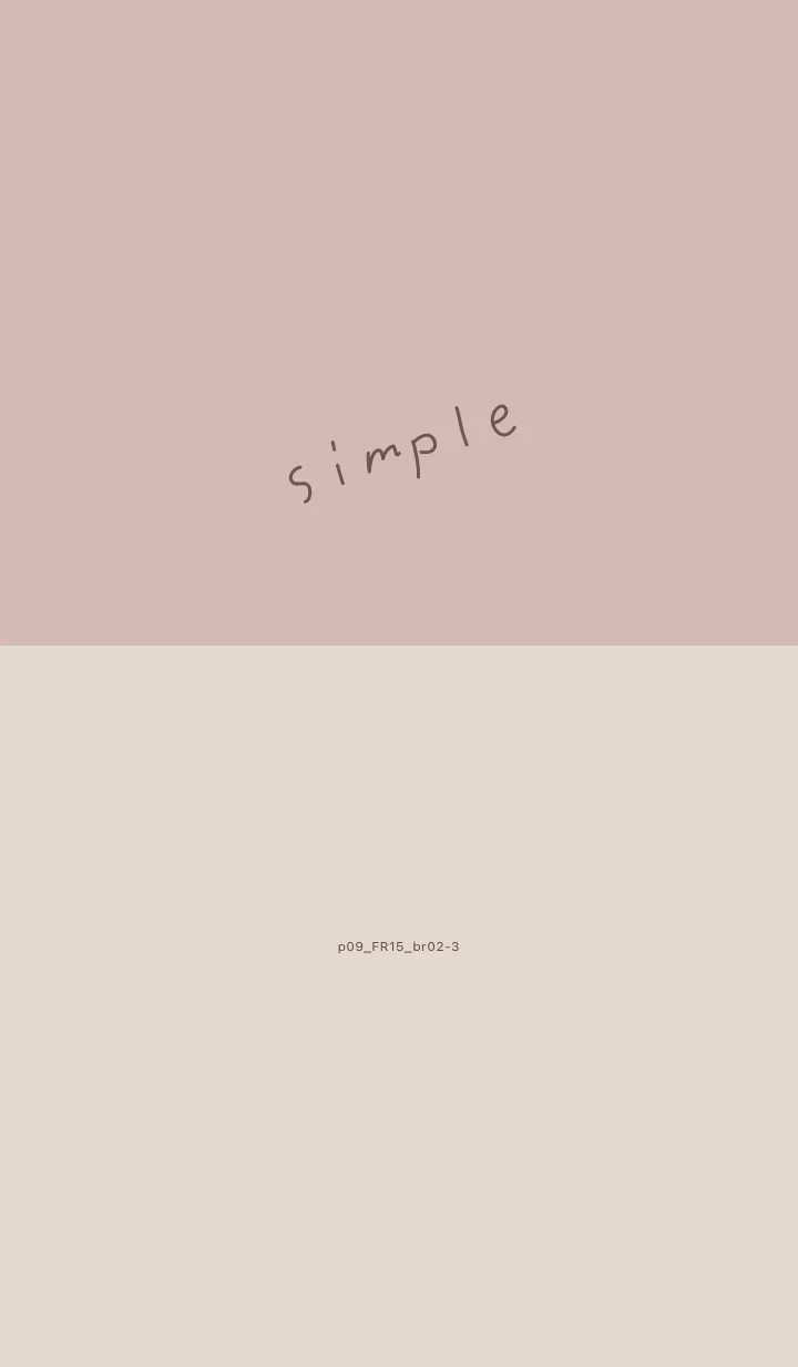 [LINE着せ替え] p09.15_ベージュ ブラウン2-3の画像1